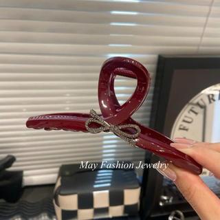 Kẹp Tóc, Kẹp Càng Cua Cao Cấp Đính Nơ Và Min 13cm • Mây Fashion Jewelry - 924.02