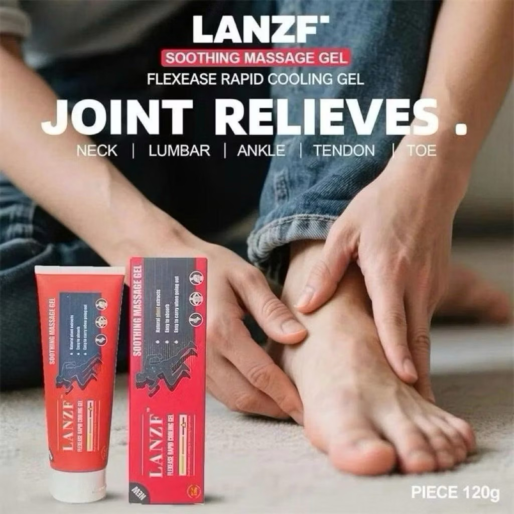 Lanzf Kem Massage Giảm Đau Xương Khớp,Gel Xoa Bóp Chondroitin Lanzf Giúp Thư Giãn Cổ Vai Gáy, Giảm Mỏi Gối Lưng 100g