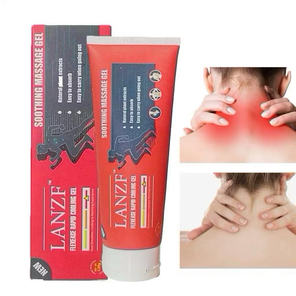 Lanzf Kem Massage Giảm Đau Xương Khớp,Gel Xoa Bóp Chondroitin Lanzf Giúp Thư Giãn Cổ Vai Gáy, Giảm Mỏi Gối Lưng 100g