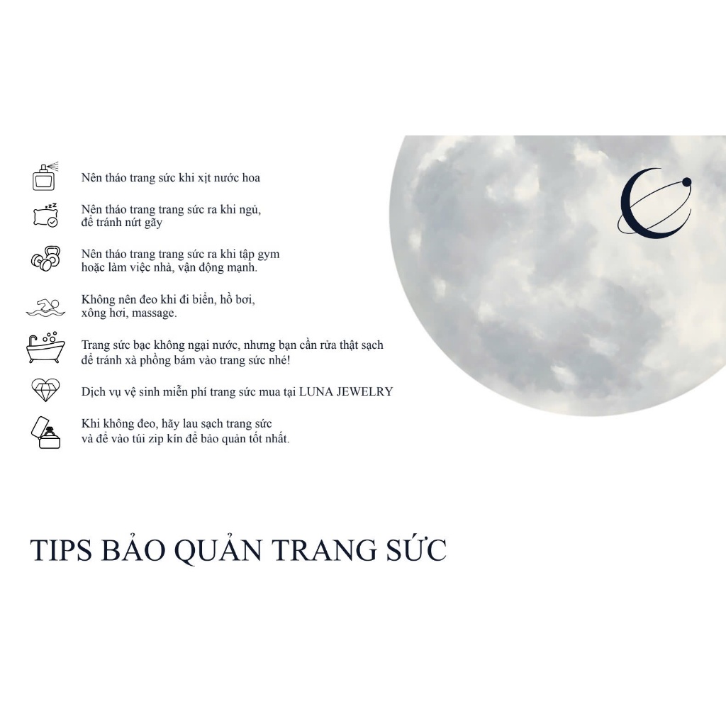 Mặt dây chuyền bạc 925 cỏ 3 lá khuyết