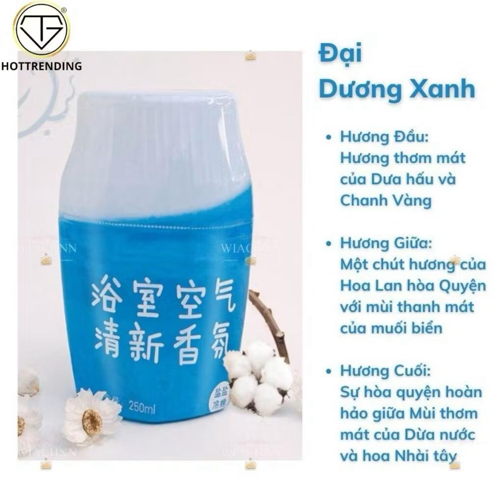 Giảm 50%Sáp Thơm Phòng MLJ Lọ Tỏa Hương, Khử Mùi Phòng Ngủ, Khử Mùi Nhà Vệ Sinh, ô tô 250ML  Hottrend 2026 !!!!!!!