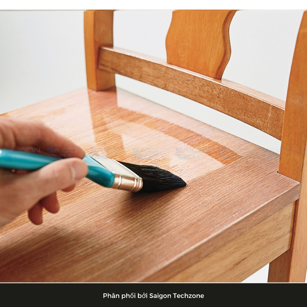 [2026] Sơn phủ bóng gỗ Acrylic 2in1 chống mốc, chống thấm, chống ẩm bảo vệ gỗ, độ bóng cao,không mùi