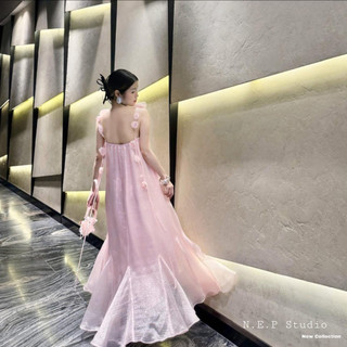 Váy maxi dây hoa new nhẹ nhàng xinh 💯💝đi CHƠI, đi LÀM ,đi du lịch sang chảnh, xinh XINH đẹp