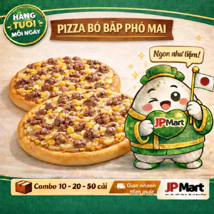 Pizza Bò Bắp Phô Mai 16cm - Thực Phẩm Tiện Lợi - JP Mart