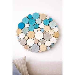 Tranh gỗ Lộc Mộc hiện đại - Tranh Mosaic Màu sắc treo Phòng khách, phòng ngủ, tranh độc bản handmade