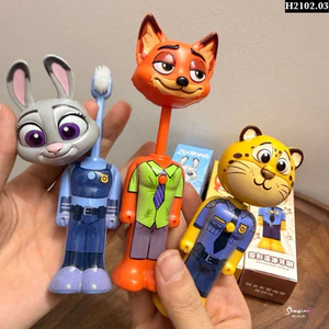 COMBO 3 BÀN CHẢI CÁO VÀ THỎ