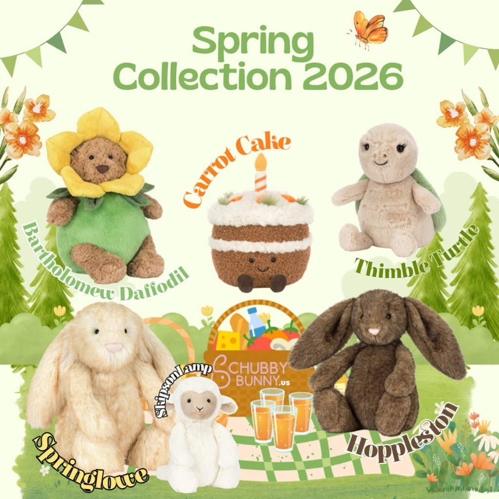 [CHÍNH HÃNG] JELLYCAT SPRING COLLECTION 2026 TỔNG HỢP BÁNH/RÙA/THỎ/GẤU ...