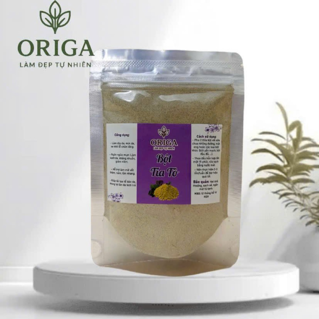 Túi 100 gram bột Tía Tô làm sáng da