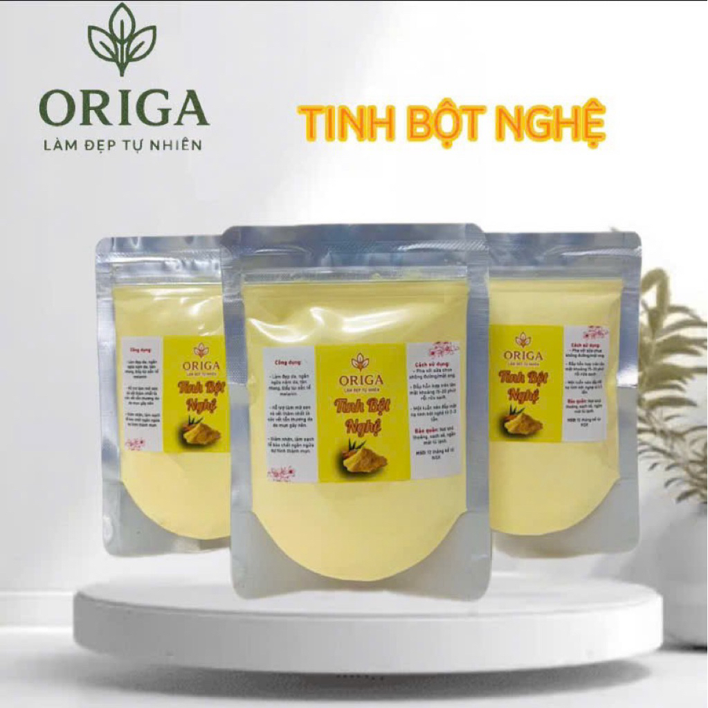 Túi 100 gram tinh bột nghệ làm đẹp da