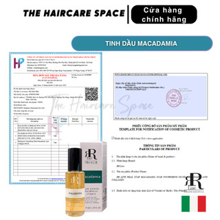 [Chính hãng] Tinh Dầu REAL MACADAMIA Chăm Sóc, Phục Hồi, Bảo Vệ Tóc  - 100ml/chai