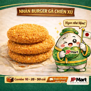 Nhân burger Gà xù 100g JPFood - JP Mart