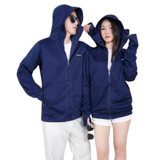 Áo Khoác Chống Nắng Nam Nữ 2 Lớp Che Trán Vải Thông Hơi Co Giãn Thoáng Mát, Chống Tia UV Cao Cấp
