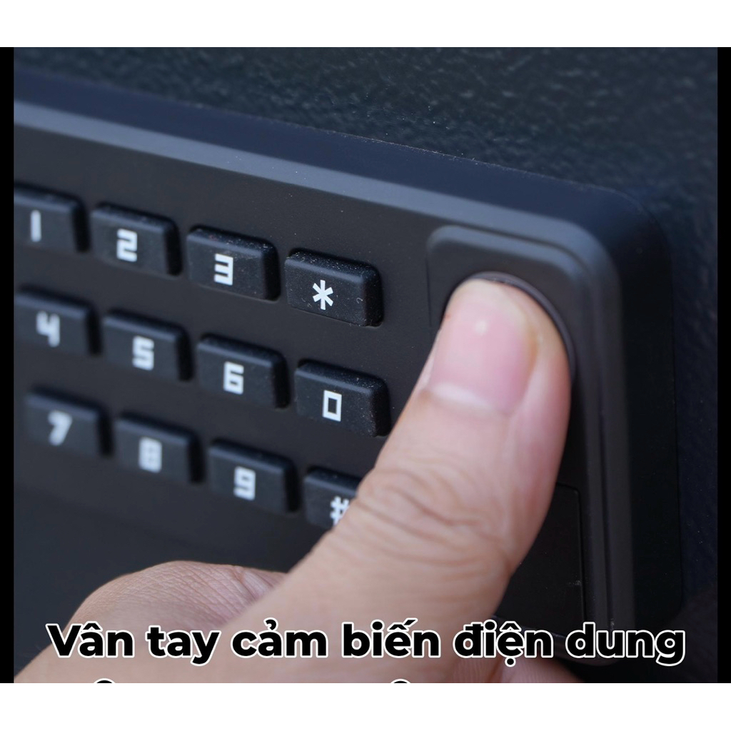Két Sắt Nhập Khẩu Safiron 60LBF Vân Tay Điện Tử Kết Nối App Điện Thoại