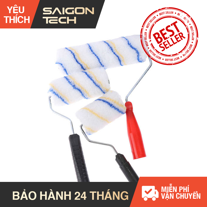 [2026] CON LĂN SƠN NƯỚC MINI 6CM LÔNG MỀM CHUYÊN DỤNG - TIẾT KIỆM, HIỆU QUẢ, TÁI SỬ DỤNG NHIỀU LẦN
