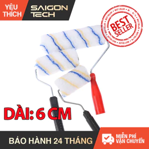 CON LĂN SƠN NƯỚC MINI 6CM LÔNG MỀM CHUYÊN DỤNG - TIẾT KIỆM, HIỆU QUẢ, TÁI SỬ DỤNG NHIỀU LẦN