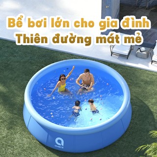 Bể bơi hơi gia đình cho trẻ em - Đáy chống trượt cao cấp, nhiều kích thước cho bé vui chơi an toàn