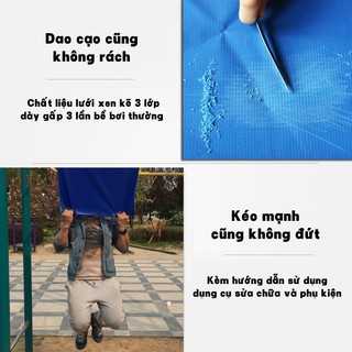 Bể bơi hơi gia đình cho trẻ em - Đáy chống trượt cao cấp, nhiều kích thước cho bé vui chơi an toàn