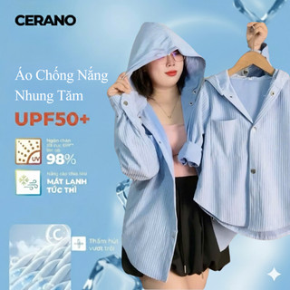 Áo khoác chống nắng nhung tăm thoáng mát chống tia UV mặc hè form rộng