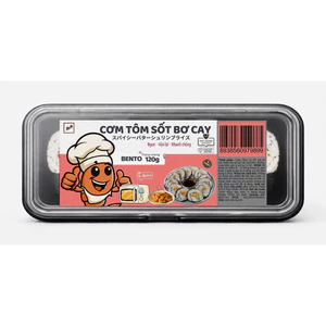 Cơm tôm sốt bơ cay Cuộn120g - Thực Phẩm Tiện Lợi- JP Mart