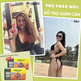 Trà Bio Slim Bảo Tú Lệ Tan Mỡ An Toàn - Giảm Mỡ Toàn Thân - Giảm Thèm Ăn Hộp 40 Gói