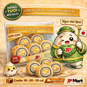 Combo 2 gói - cơm cuộn xù nhân trứng sốt mayonnaise