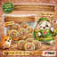 Cơm Cuộn Rong Biển Chiên Xù Giòn Rụm ăn liền, tiện lợi, siêu ngon 600g - JP Mart
