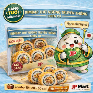 Cơm cuộn xù thịt nướng truyền thống - kimbap chiên xù - JPMart