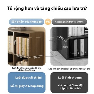 Nido Kệ Sách Gỗ Tổ Ong Nhiều Ngăn - Tủ Trưng Bày Đa Năng Decor Phòng Gỗ Cao Cấp (Size 60/90/120cm)