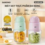 (BH 1 năm) Combo nồi nấu chậm 1 Lít Samono SW-SC10 và máy xay ăn dặm 600ml cho bé SW-MFC600, cối thủy tinh — ảnh 8