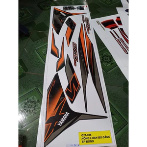 Tem exciter 150 cam đen mx in đẹp cắt bế chuẩn