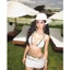 2Soonsumff Bikini 3 mảnh họa tiết chấm bi buộc dây kèm chân váy sexy, bộ đồ bơi cao cấp phong cách Y2K cho nữ