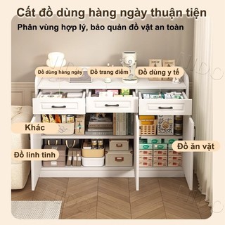 Nido Tủ Bếp Để Đồ Đa Năng - Tủ Trang Trí Phòng Khách Cổ Điển Nhiều Ngăn Tiện Lợi (Đủ Size)