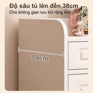 Nido Tủ Bếp Để Đồ Đa Năng - Tủ Trang Trí Phòng Khách Cổ Điển Nhiều Ngăn Tiện Lợi (Đủ Size)