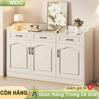 Nido Tủ Bếp Để Đồ Đa Năng - Tủ Trang Trí Phòng Khách Cổ Điển Nhiều Ngăn Tiện Lợi (Đủ Size)