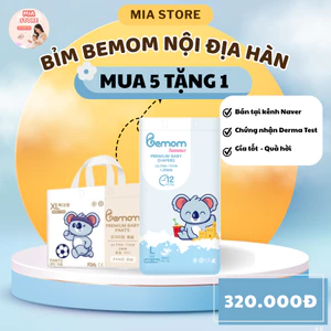 Tã Bỉm Dán Quần Bemom siêu mỏng, siêu mềm, siêu thấm hút Đủ size NB/S/M/L/XL/2XL/3XL