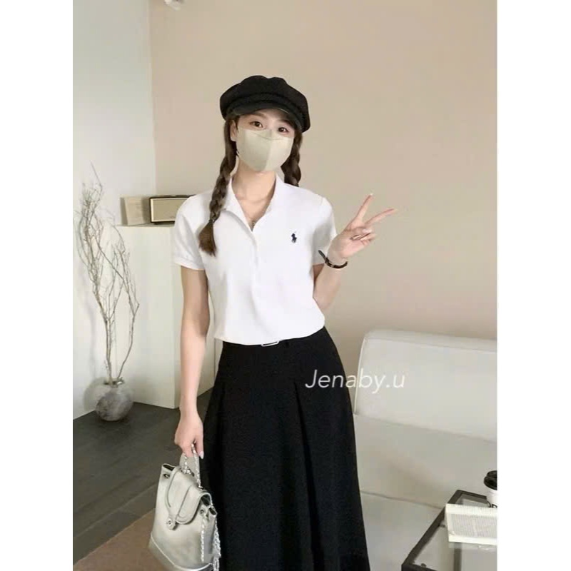 [Hàng mới] Áo polo thêu ngựa nhiều màu hàng QC 6211
