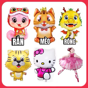 Bóng Rắn kute rồng vàng, mèo, hổ, thỏ, gấu, hello kitty ngộ nghĩnh ❤️