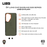 [Dành Cho SAMSUNG S26 ULTRA] Ốp Lưng UAG Chống Sốc Chuẩn Quân Đội, Hỗ Trợ Sạc Từ Tính - Bảo Hành Chính Hãng — ảnh 6