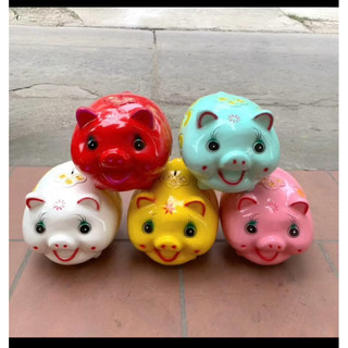 (Heo đất, Lợn đất) Heo đất tiết kiệm dễ thương, Heo Đất Handmade size nhỡ