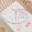 Áo Choàng MONONA Vải Cotton Kèm Mũ Chắn Giọt Cho Bé Từ Sơ Sinh Đến 3 Tuổi