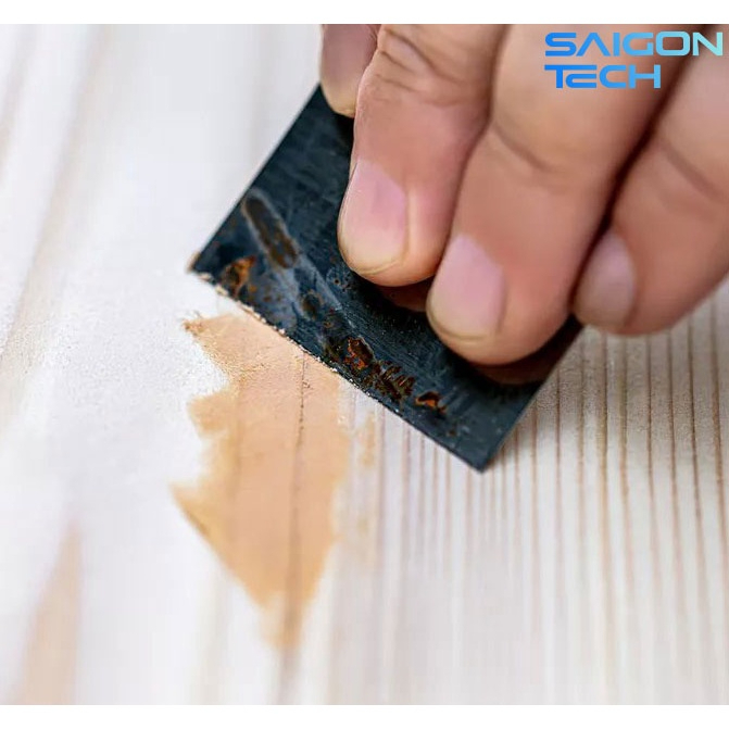 [2026] BỘT TRÉT GỖ - WOOD FILLER MÀU TRẮNG CHUYÊN DỤNG, TRÉT CÁC VẾT NỨT, LÀM NHẴN MẶT GỖ, KHÔ NHANH