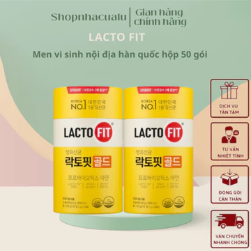 Men lợi khuẩn tốt cho Tiêu hoá LactoFit Hàn Quốc Mẫu mới, Lợi Khuẩn Lacto Fit dùng cho cả gia đình Lacto-fit
