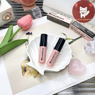 [MOOEKISS] Son Mooekiss Vỏ Hồng Đen, Shiny Lip Glaze 1g