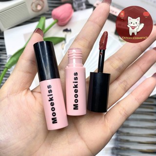 [MOOEKISS] Son Mooekiss Vỏ Hồng Đen, Shiny Lip Glaze 1g