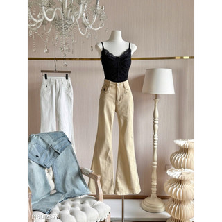 Quần Jeans Ống Loe Thêu Ngựa Chuẩn Linh Hoàng