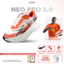 Giày Chạy Bộ Full Tấm Carbon Nam Nữ GOYA NEO PRO 2.0 Năm 2026 - Phát Quang, Trợ Lực, Chống thấm