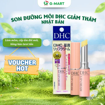 Son Dưỡng Môi DHC Lip Cream Dưỡng Ẩm, Làm Mềm Hồng Môi, Cải Thiện Nứt Nẻ 1,5g
