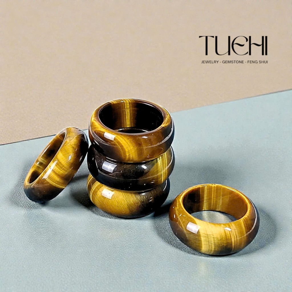Gemstone Feng Shui Ring by TUEHI GEMSTONE