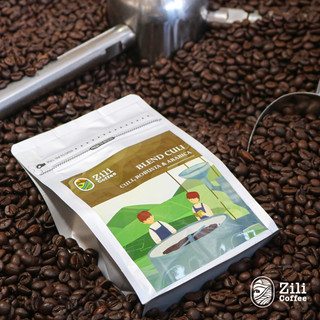 Cà Phê Nguyên Chất Blend Culi - Zili Coffee Rang Mộc - Đậm vị, Chua nhẹ, Hậu ngọt  [Túi 250g]