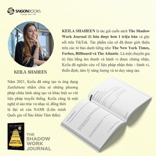Sách - Vượt Qua Bóng Tối - The Shadow Work Journal - Keila Shaheen